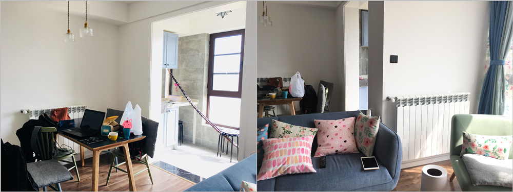 世貿(mào)招商語山暖氣+大金中央空調(diào)實(shí)景圖|南京洛卡供暖